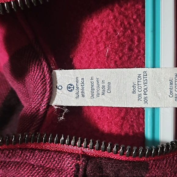 Lululemon Camp Check Hoodie - Picture 3 of 3